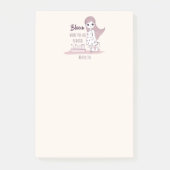 「開花が植えられている」やる気を起こさせる引用文 ポストイット (正面)