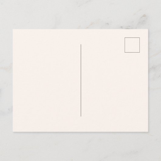 「開花が植えられている」やる気を起こさせる引用文 案内ポストカード (裏面)