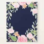 開花が植えられる場所 |フローラタイポグラフィ プランナー手帳 (裏面)