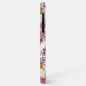 開花さくらんぼの花模様 Case-Mate iPhoneケース (裏面/左)