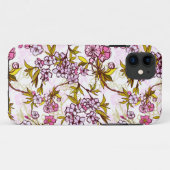 開花さくらんぼの花模様  Case-Mate iPhoneケース (裏面(横))