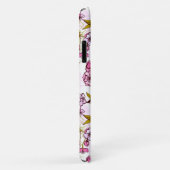 開花さくらんぼの花模様  Case-Mate iPhoneケース (裏面/右)