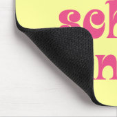 開花した学校長 マウスパッド (コーナー)