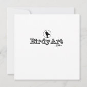 開花しますカードをありがとう カード (裏面)