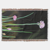 開花じんま スローブランケット (正面)