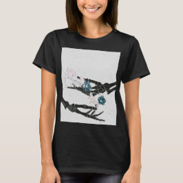 開花するボーン#2 - 2本の手 Tシャツ