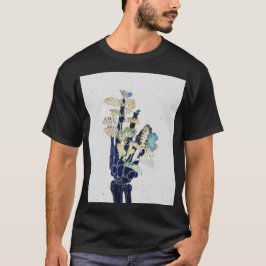 開花する骨 #1 - 一手 Tシャツ