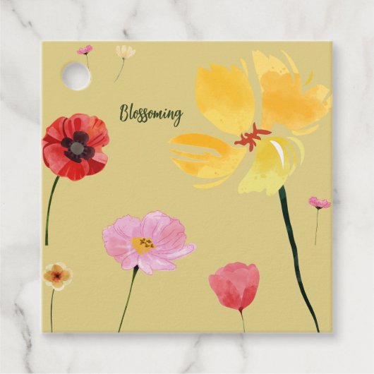 開花する フェイバータグ (正面)