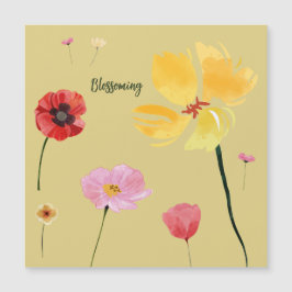 開花する マグネット招待状