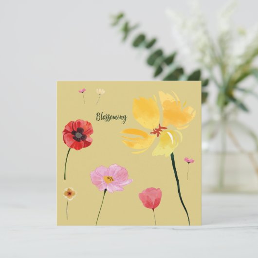 開花する 招待状 (スタンド正面)