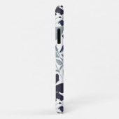 開花つる植物フローラ水の色パターン Case-Mate iPhoneケース (裏面/右)