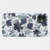 開花つる植物フローラ水の色パターン Case-Mate iPhoneケース (裏面(横))