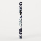 開花つる植物フローラ水の色パターン Case-Mate iPhoneケース (裏面/右)