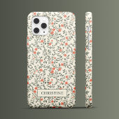 開花つる植物 iPhoneケース