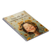 開花と喜び ノートブック (右側)