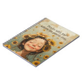 開花と喜び ノートブック (左側)