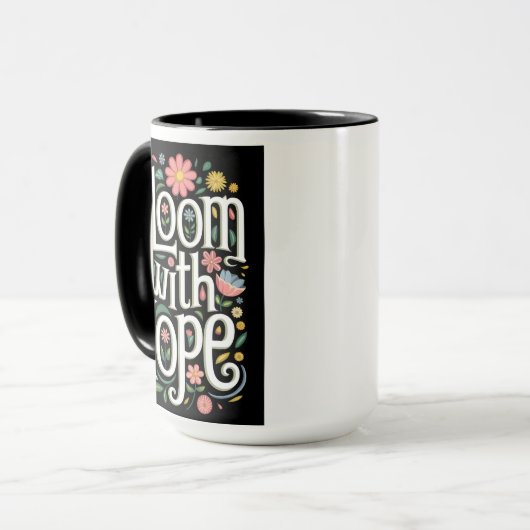 開花と希望 マグカップ (正面左)