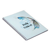 開花と書-フローラノートブック ノートブック (右側)