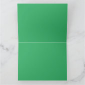 開花と緑 カード (内部)