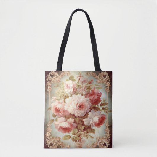 開花どこでも移動：フローラ爆発トートバッグ トートバッグ