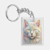 「開花のひげ」 キーホルダー (正面左)