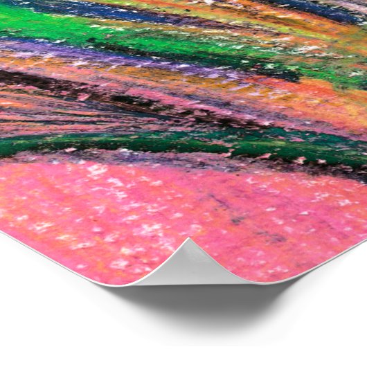 開花のグレース・アートのポスター ポスター (角)