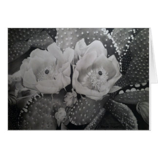 開花のサボテン