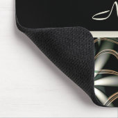 開花のパーソナライズなマウスパッドの優雅 マウスパッド (コーナー)