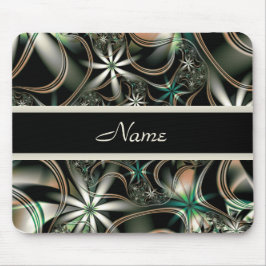 開花のパーソナライズなマウスパッドの優雅 マウスパッド