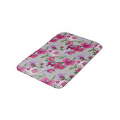 開花のピンクの蘭 バスマット (アングル)