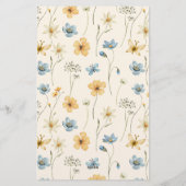 開花のブライダルシャワーへの招待で予算の愛 便箋