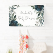 開花のベビー：庭の赤インスパイアちゃんのシャワー 横断幕 (インサイチュ)