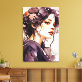 開花のミスティーク#088:エレガンスを受け入れる キャンバスプリント (インサイチュ (リビング))