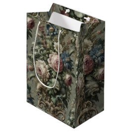 開花の下に何が – ビクトリアン Gothic ミディアムペーパーバッグ