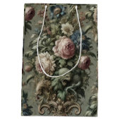 開花の下に何が – ビクトリアン Gothic ミディアムペーパーバッグ (裏面)