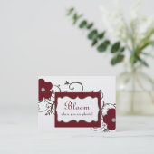 開花の丸ごと名刺 名刺 (スタンド正面)