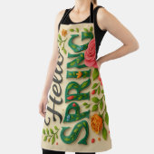 開花の味 – "こんにちは春" エプロン (インサイチュ)