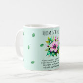 開花の導入 コーヒーマグカップ (正面左)