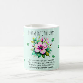 開花の導入 コーヒーマグカップ