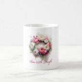 開花の強さ、クラシックマグカップ コーヒーマグカップ (中央)