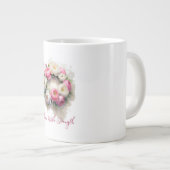 開花の強さ、クラシックマグカップ ジャンボコーヒーマグカップ (正面右)