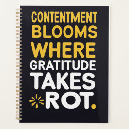 開花の感謝感動的- プランナー手帳