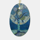 "開花の月" (絵画) セラミックオーナメント (左)