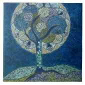 "開花の月" (絵画) タイル (正面)