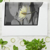 開花の枠を超える キッチンタオル (折り畳み)