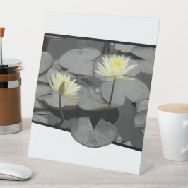 開花の枠を超える 台座サイン