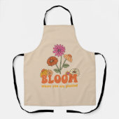 開花の植栽 エプロン (正面)