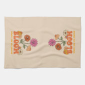 開花の植栽 キッチンタオル (横)