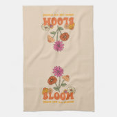 開花の植栽 キッチンタオル (縦)
