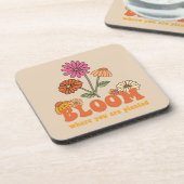 開花の植栽 コースター (左側)